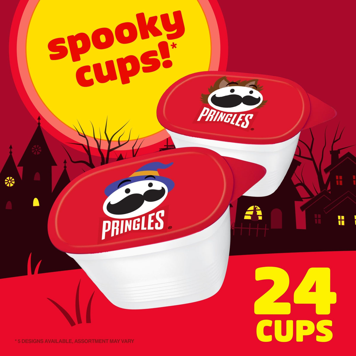 Pringles snack stacks 16oz box, ideal portable snack for school or office.