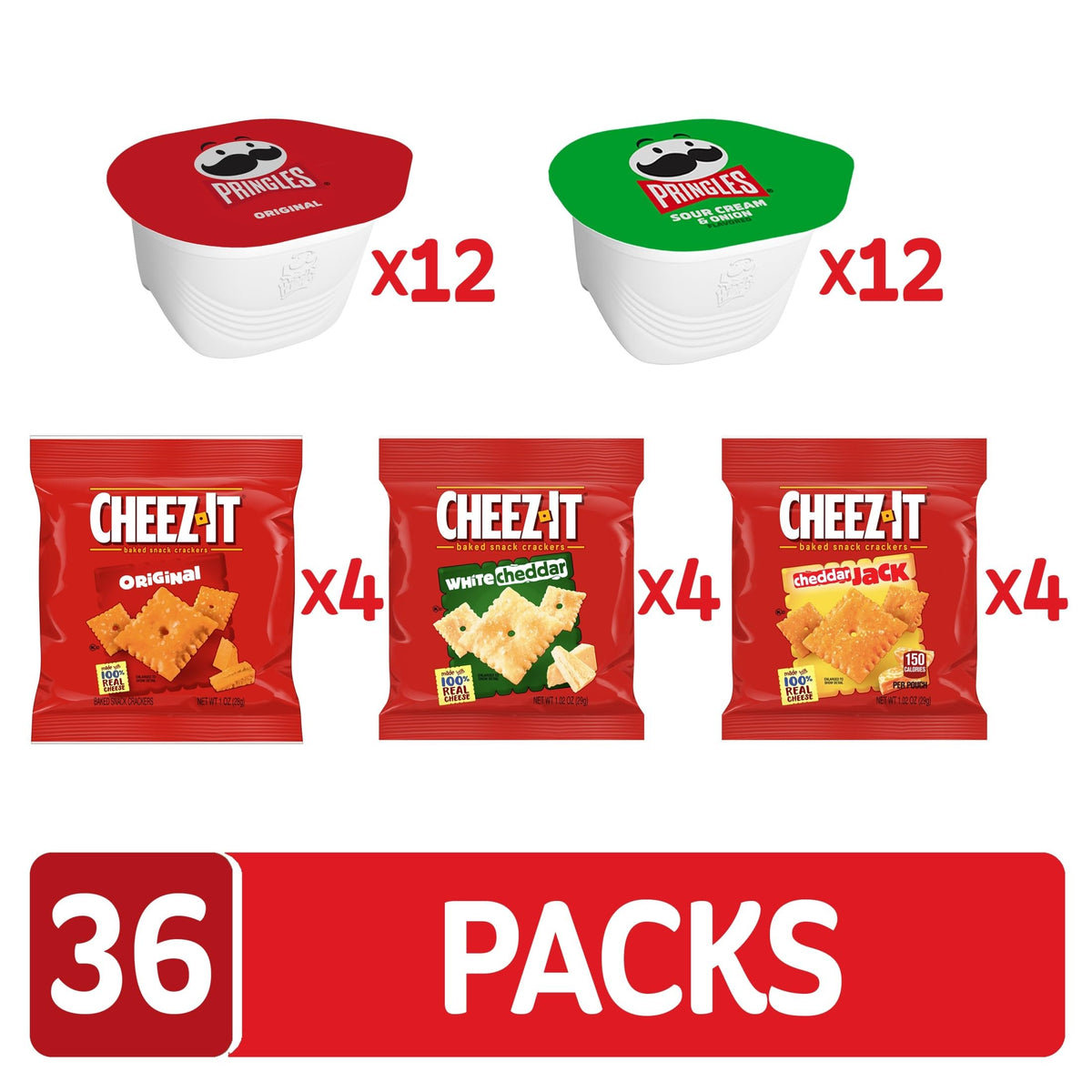 Pringles Snack Stacks cups offering easy portion control