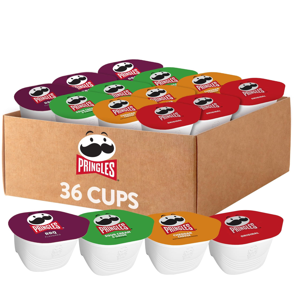 Pringles Snack Stacks Original Cup for quick on-the-go snacking.