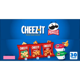 Pringles Sour Cream and Onion snack with savory zing for road trips.