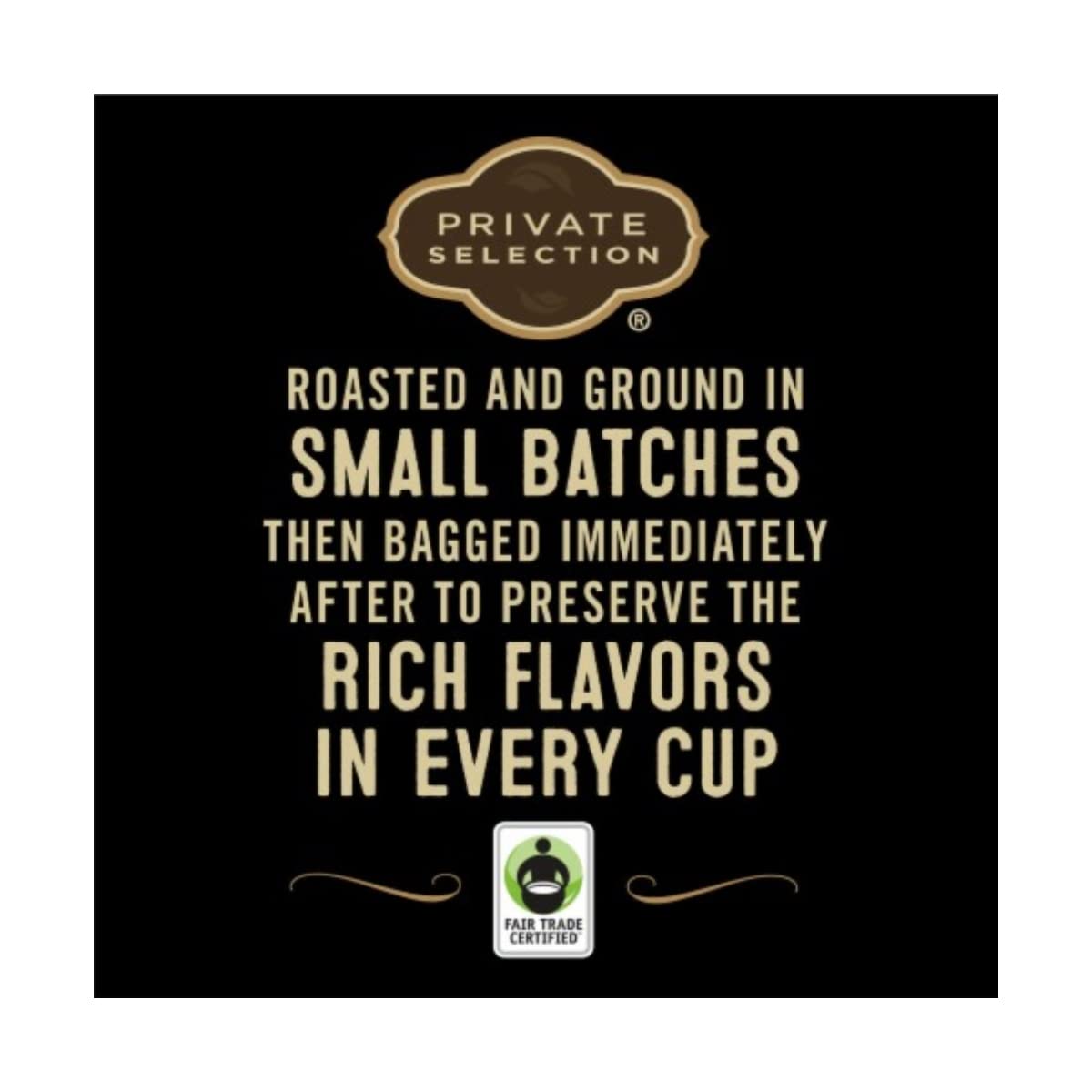 Private Selection Guatemalan Dark Roast K-Cup pods storage airtight seal preserves aroma