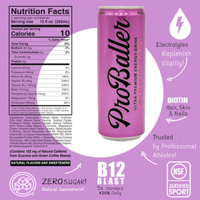 PROBALLER electrolytes and amino acids support hydration during training.
