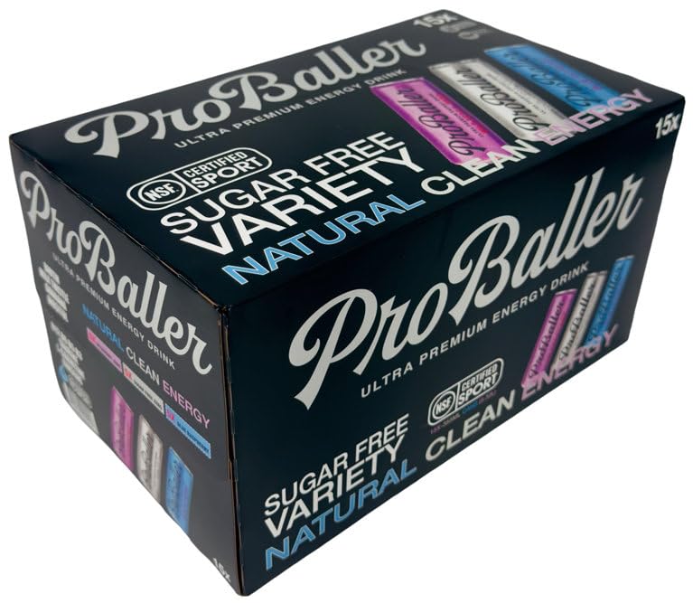 Proballer zero sugar option offers dietary flexibility and refreshing flavor.