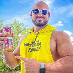 Professor Nutz spread on toast displays creamy texture.