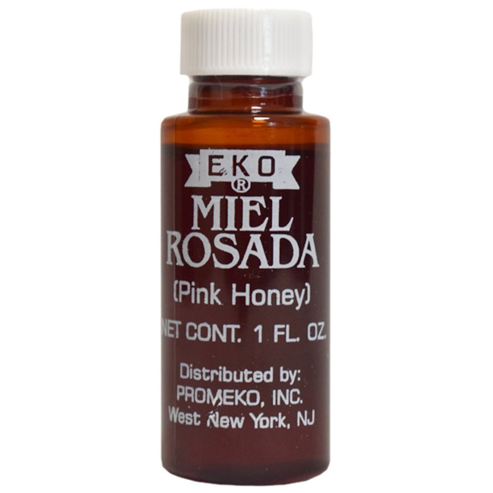 PROMEKO Eko Pink Honey 1 oz pack used as mouthwash for gums and throat support.