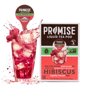 Promise Tea by Java House packaging highlights ethical sourcing and ready-to-pour convenience.