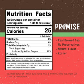 Promise Tea by Java House tasting moment in glass captures refreshing finish.
