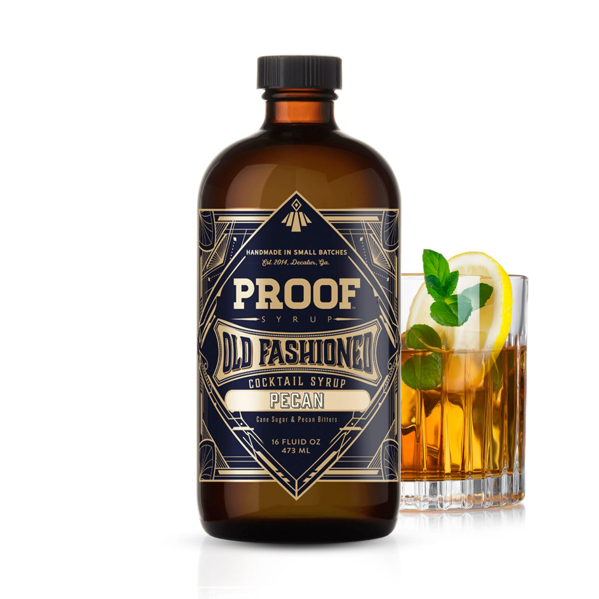Proof Syrup Old Fashioned bottle ready for premium home cocktails