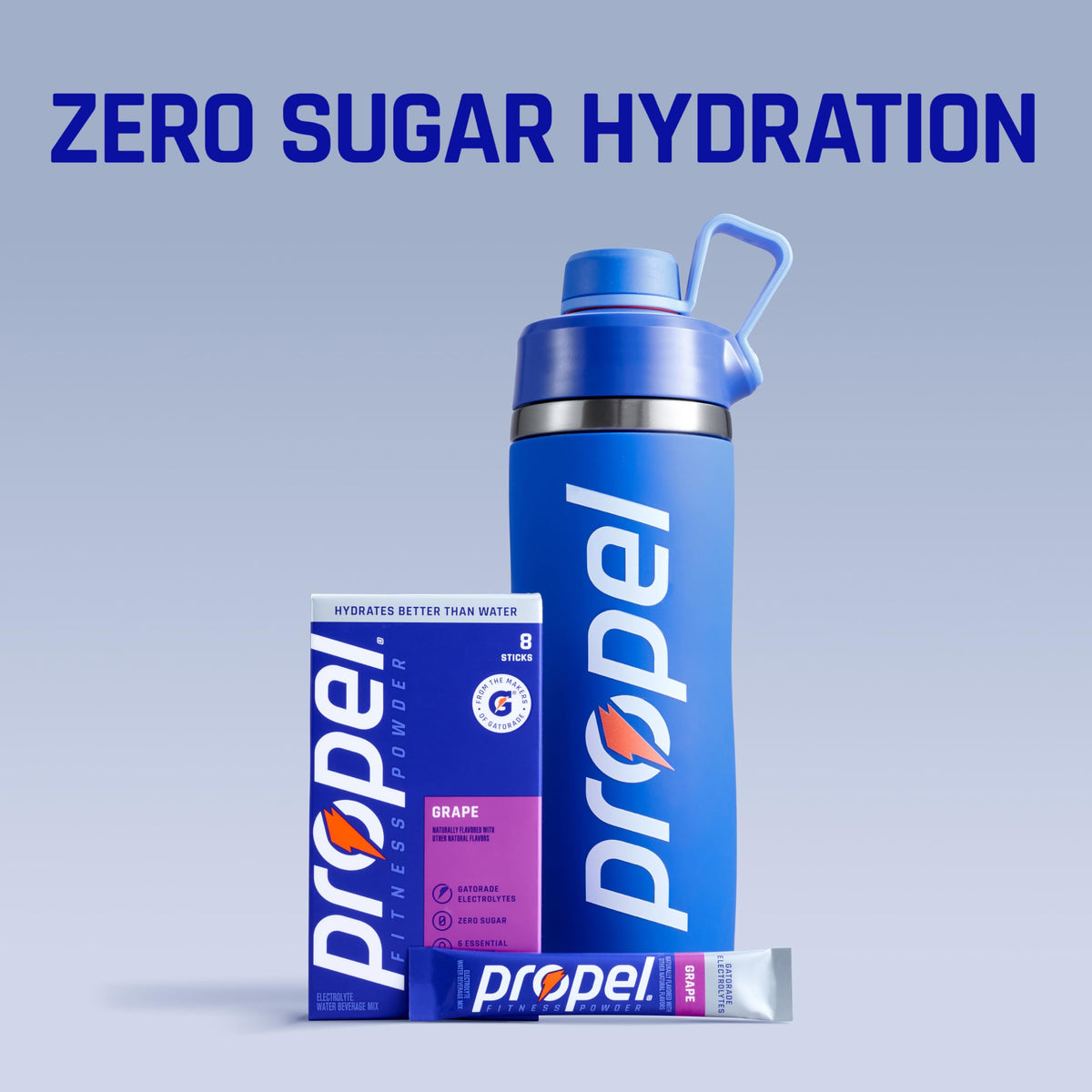 Propel Watermelon glass with prepared hydration drink after a workout