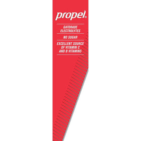 Propel Watermelon hydration on the go supports exercise routines.