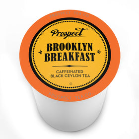 Prospect Tea Co. Brooklyn Breakfast pods—smooth, full-bodied morning cup.