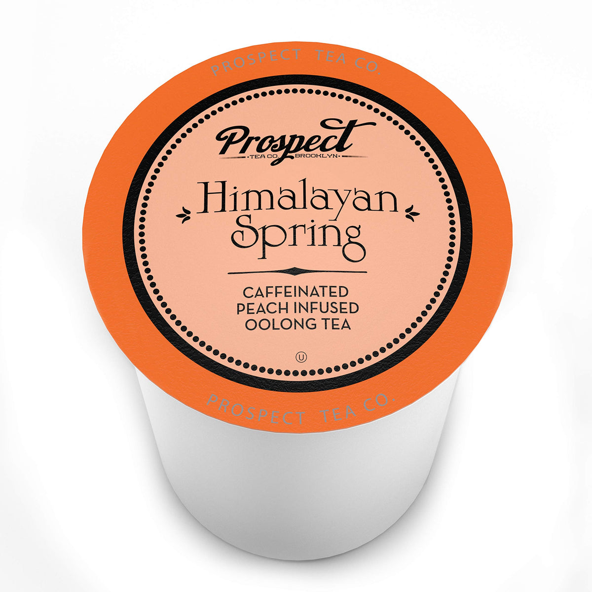 Prospect Tea Co. Himalayan Spring Peach Oolong pods, brewing-ready cups with rich aroma.