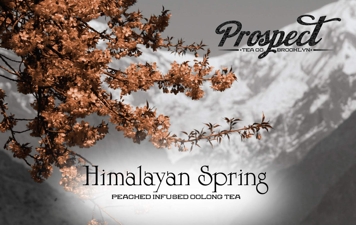 Prospect Tea Co. Himalayan Spring Peach Oolong pods with hand-selected ingredients and artisanal flavor.