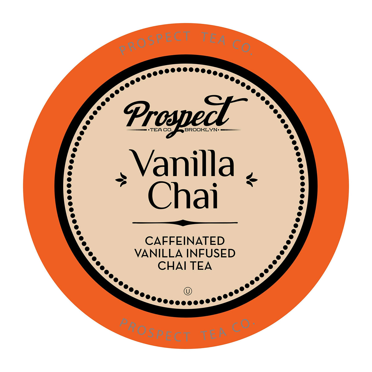Prospect Tea Co Vanilla Chai pods ready for K-Cup use, delivering consistent flavor.