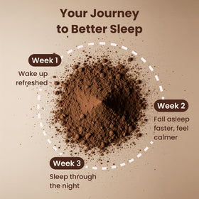 Prosper caffeine-free sleep aid cocoa cup relaxing before bed