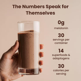 Prosper vegan dairy-free sugar-free chocolate powder for keto-friendly evenings