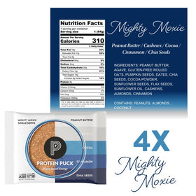 Protein Puck gluten-free non-dairy bar crafted with clean ingredients