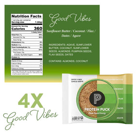 Protein Puck chewy texture suggests a satisfying post-activity snack