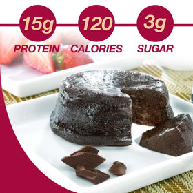 ProtiDIET cake mix and measuring spoons for quick protein snacks