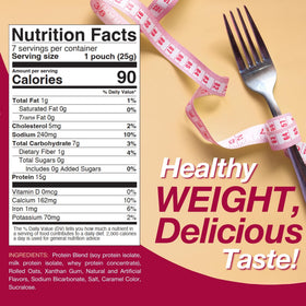 ProtiDIET oatmeal snack pack shown for on-the-go fueling