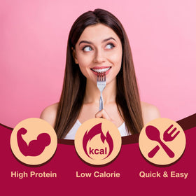 ProtiDIET box of Spaghettini Bolognese with seven convenient pouches