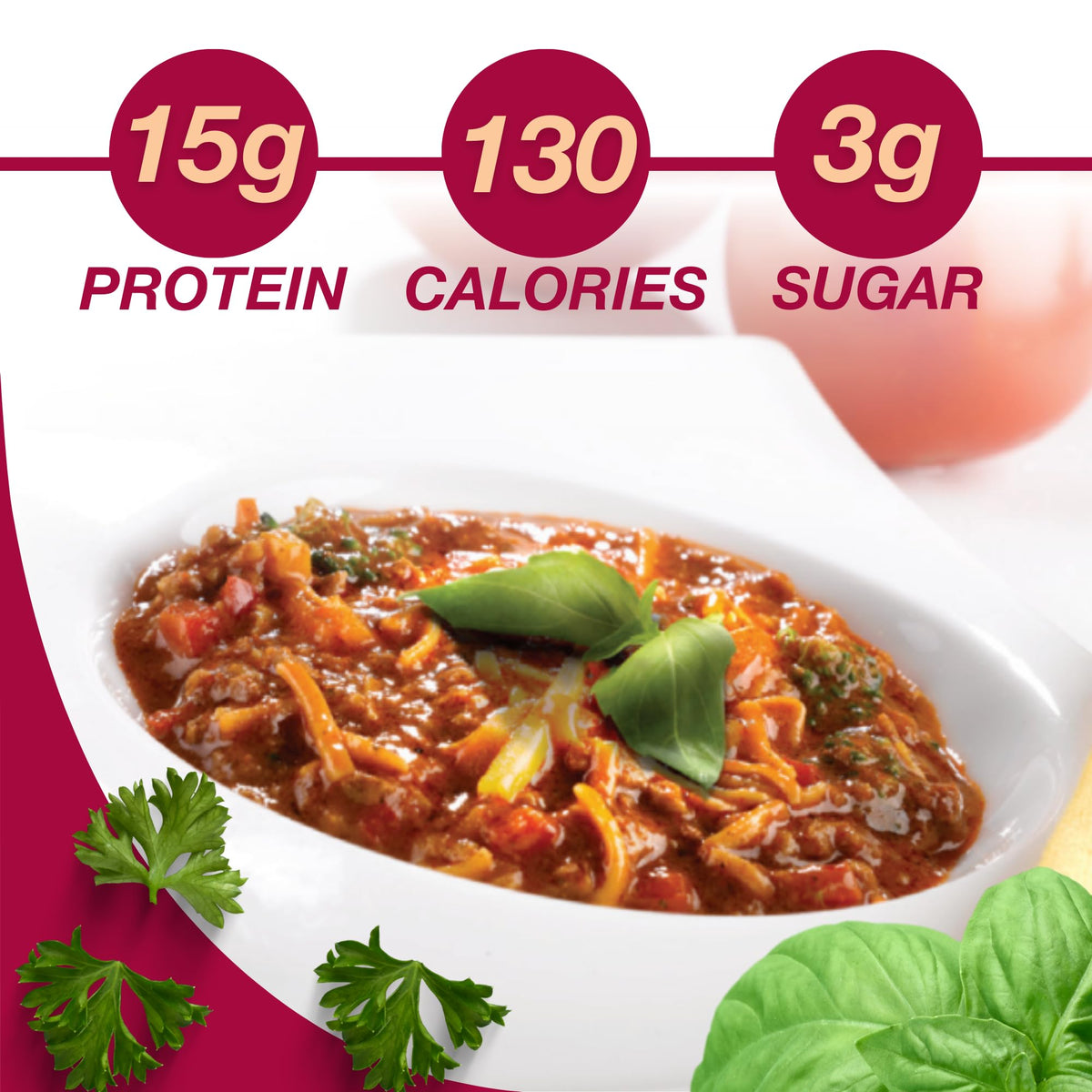 ProtiDIET Spaghettini Bolognese ready in minutes for a quick, satisfying dinner