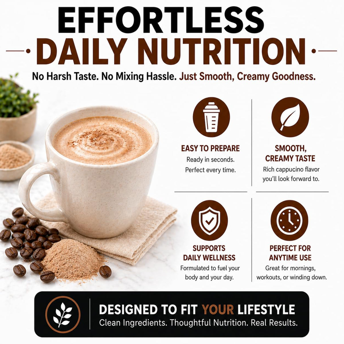 ProtiFit on-the-go sachets portable for workouts or travel.