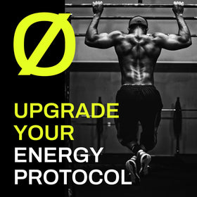 Protocol citrus flavor visual conveys refreshing, natural taste with real juice.