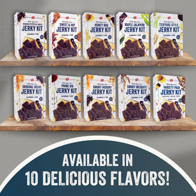 PS Seasoning Jerky Gun-ground beef option illustrates shaping beef sticks.