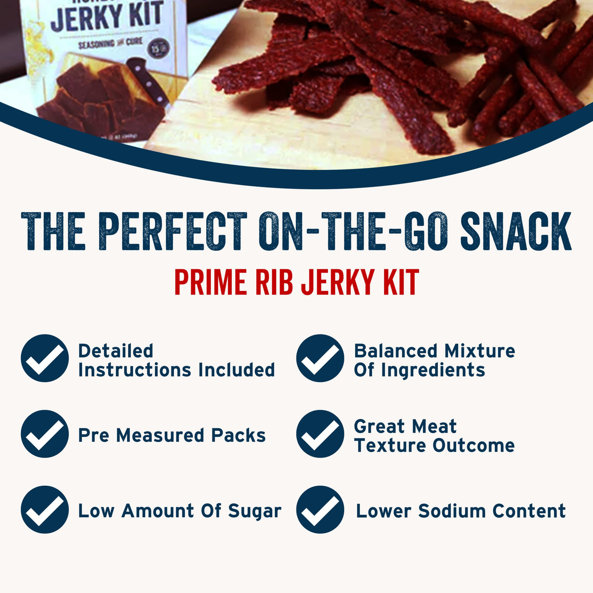 PS Seasoning Jerky Kit seasoning packets displayed for flavor crafting.