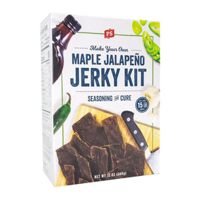 PS Seasoning Jerky Maple Jalapeno packets deliver bold flavor for jerky.