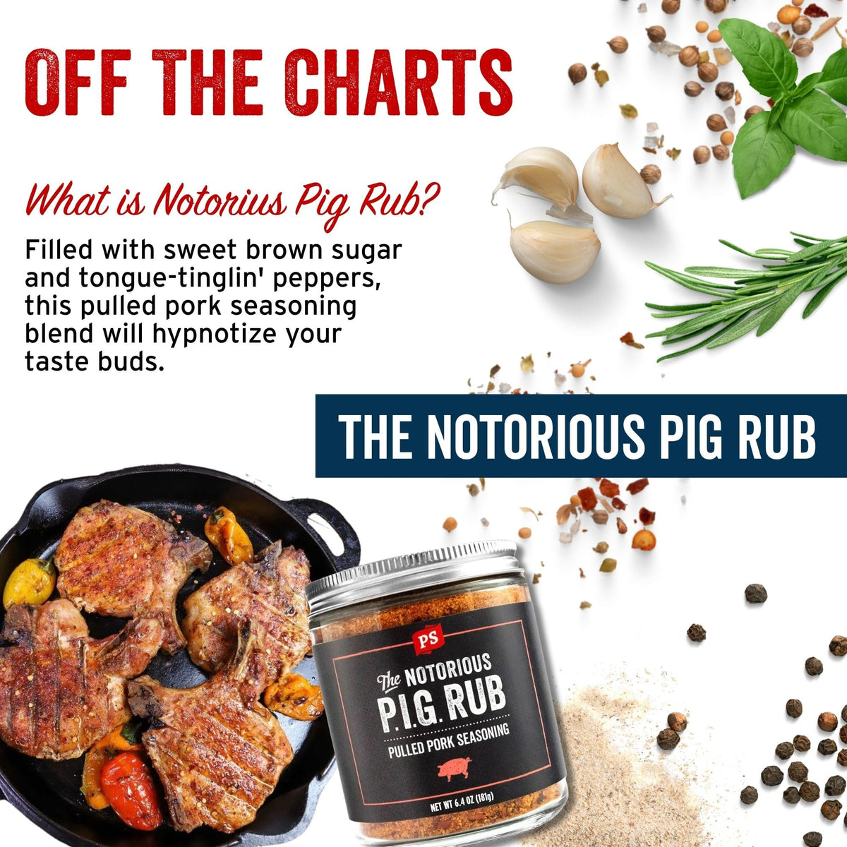 Closeup of bark-building rub on pork crust with Notorious PIG seasoning