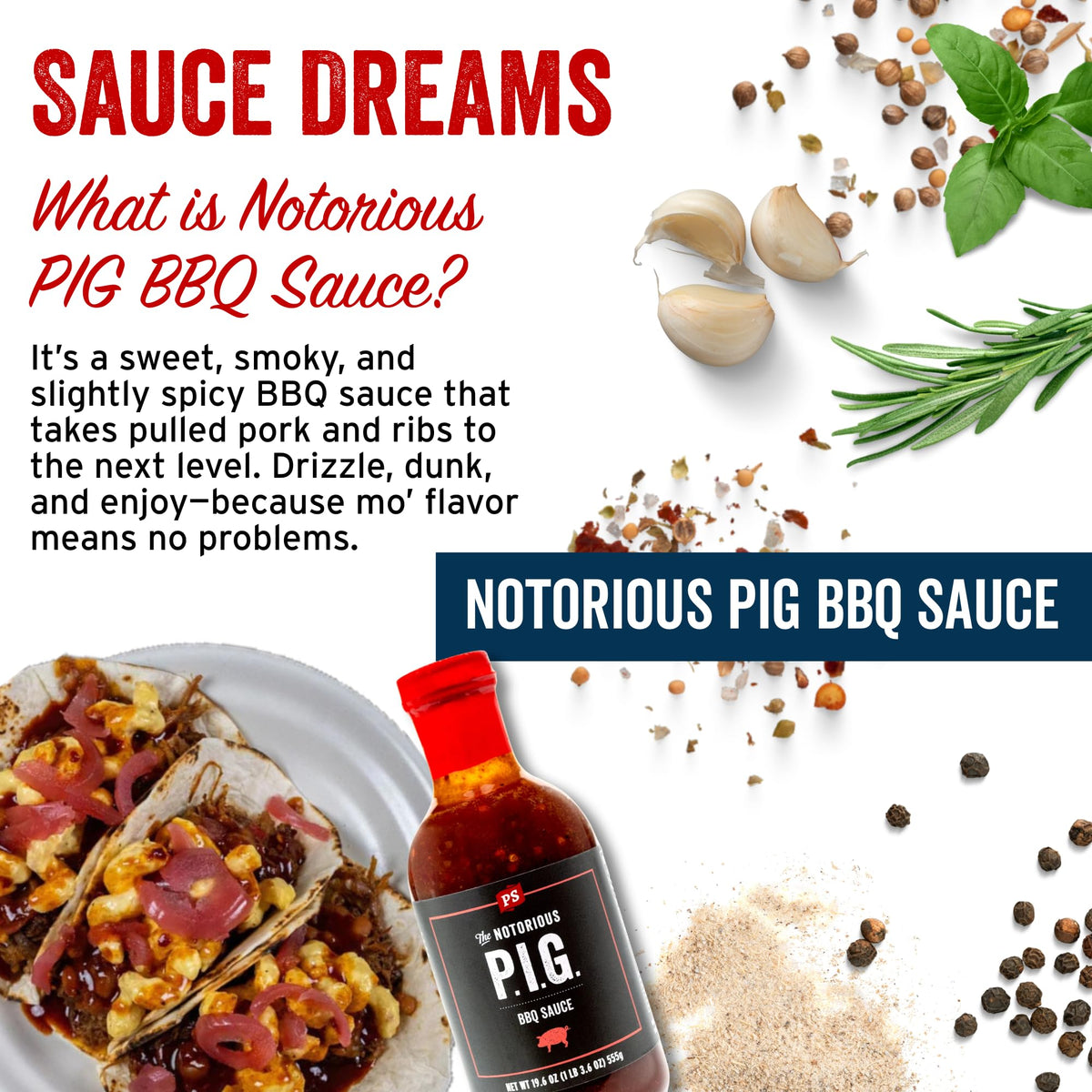 Chicken BBQ glazed with PS Seasoning Notorious P.I.G.