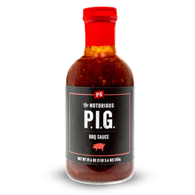 PS Seasoning Notorious P.I.G. sauce bottle pour for juicy pulled pork