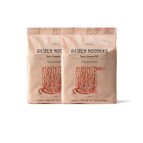 Public Goods ramen noodles brothless pack for a lighter, quick meal.