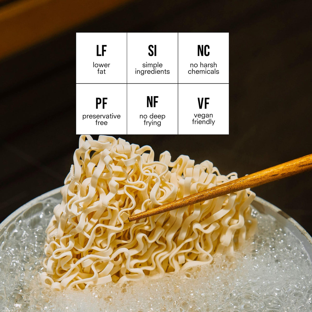 Public Goods Ramen Spicy Sesame in a bowl, bold flavor for lunch or dinner.