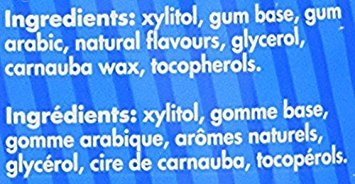 Pur Gum Peppermint branding emphasizing vegan, gluten-free, allergen-free formulation