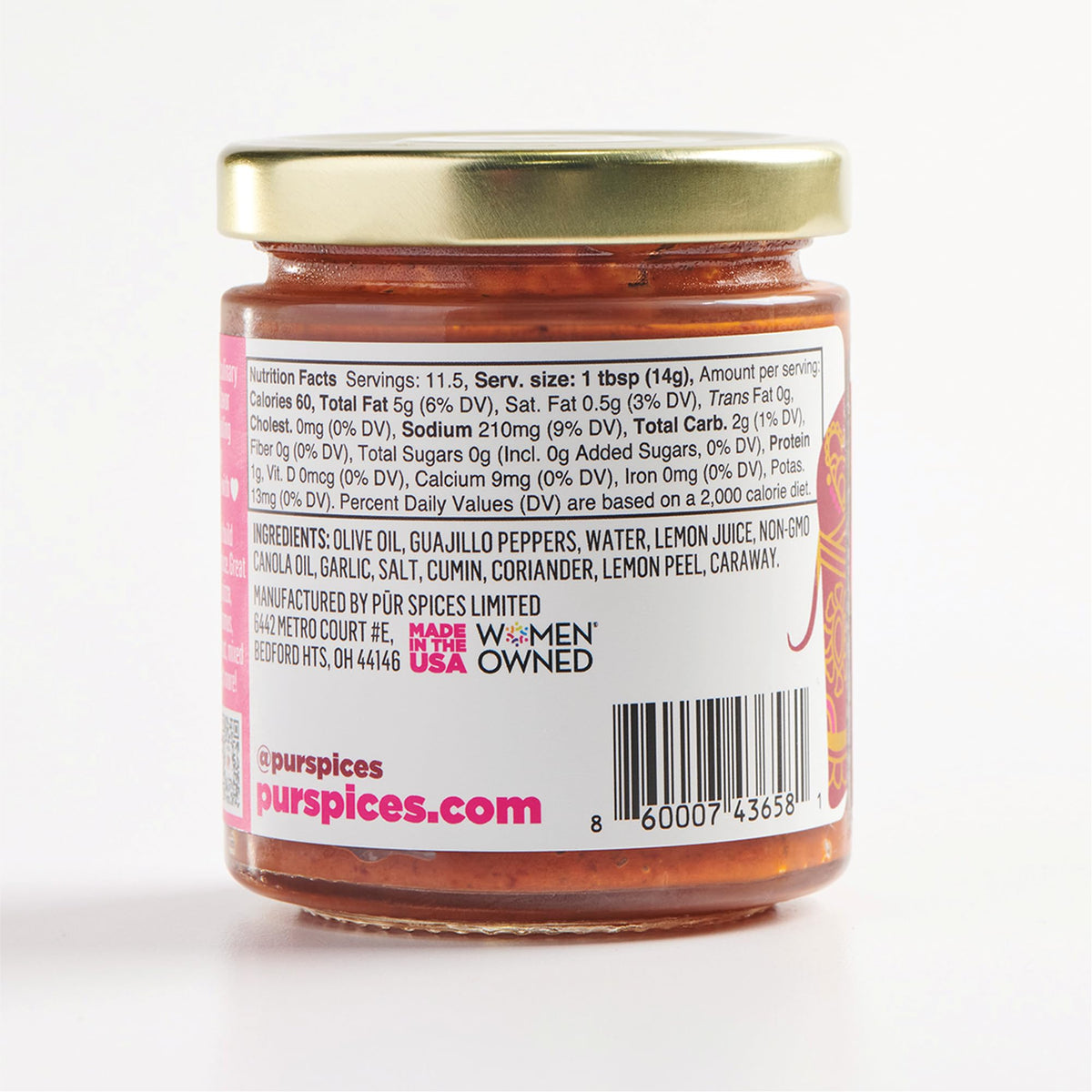 PUR Spices Medium Harissa Paste as sandwich spread for punch