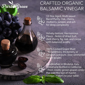 PURA GROVE artisanal batch process close-up highlights aging and rich color