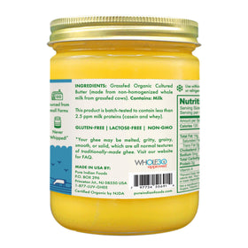 Golden melted ghee on toast from Pure Indian Foods.