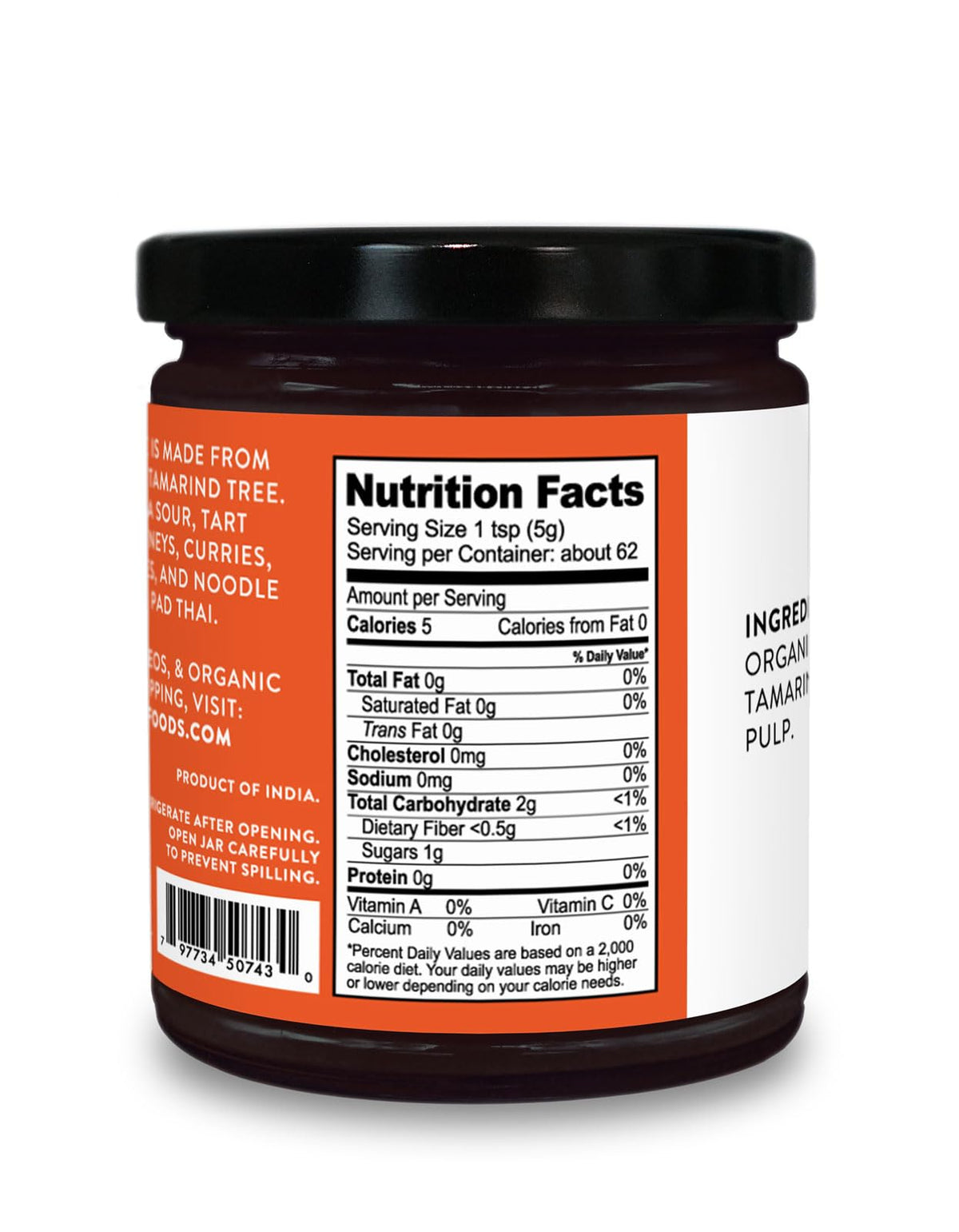 Pure Indian Foods tamarind paste elevates Indian curry with brightness.