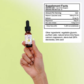 Pure Inventions bottle label highlights stevia sweetness and zero calories.
