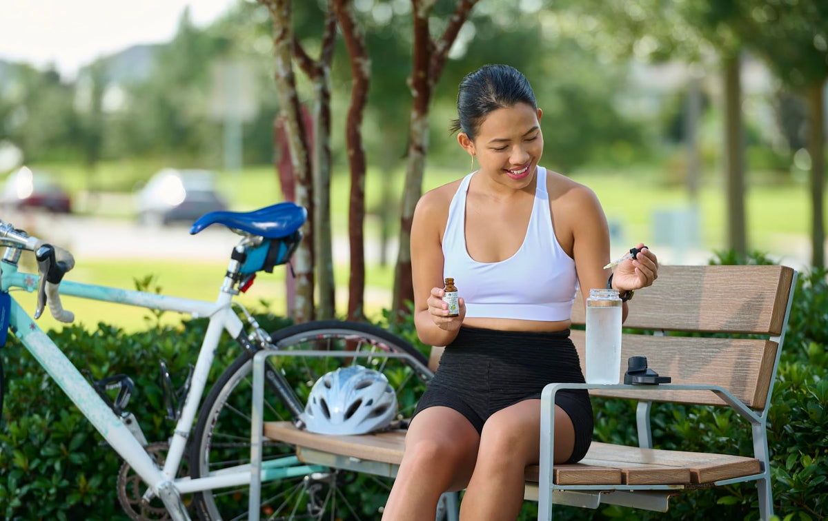 Pure Inventions travel-friendly bottle boosts hydration on the go.
