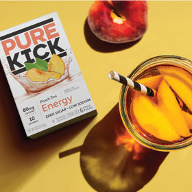 Pure Kick 72 pack box display for on the go refreshment