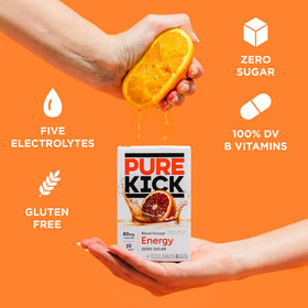 Pure Kick 72-pack collection highlighting convenience and value.