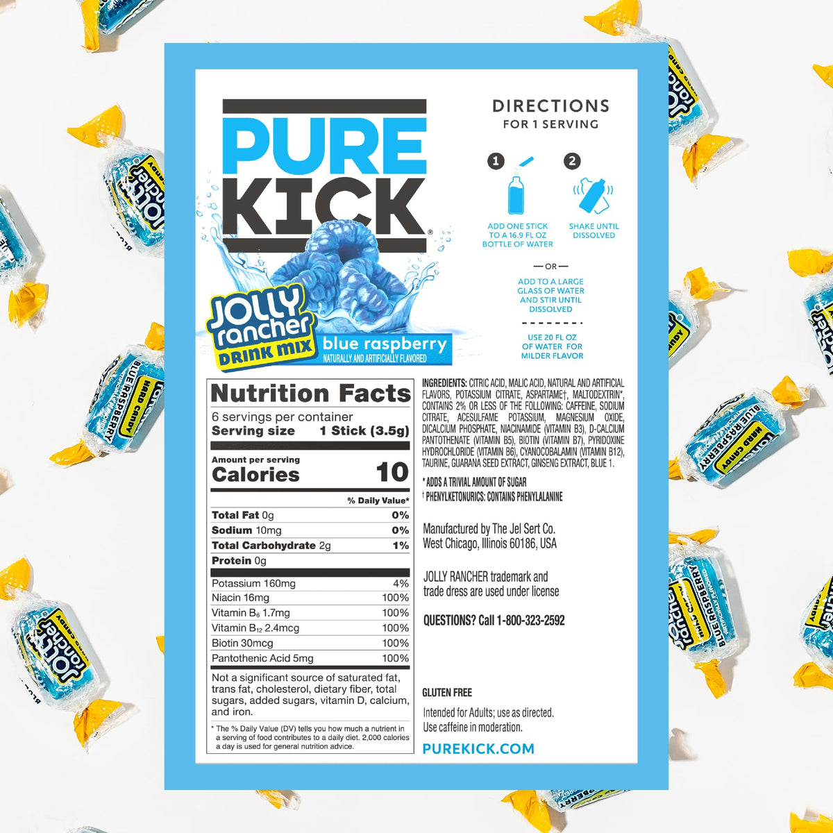 Travel-ready 12-box bundle from Pure Kick for busy days and workouts.