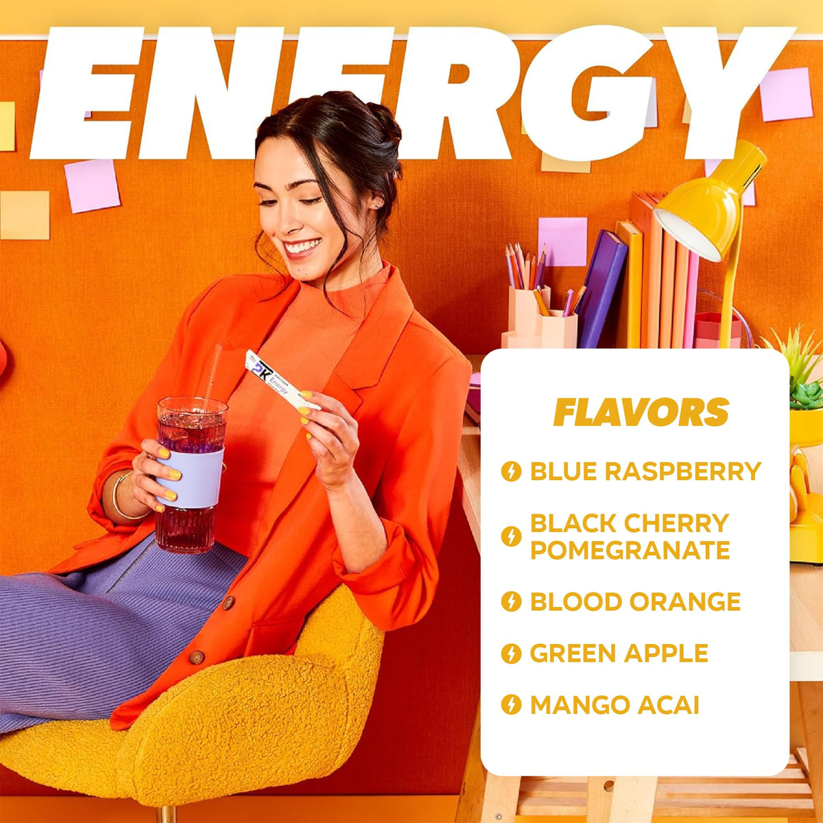 Pure Kick water flavoring packets sugar-free offer zero calories while refreshing flavor