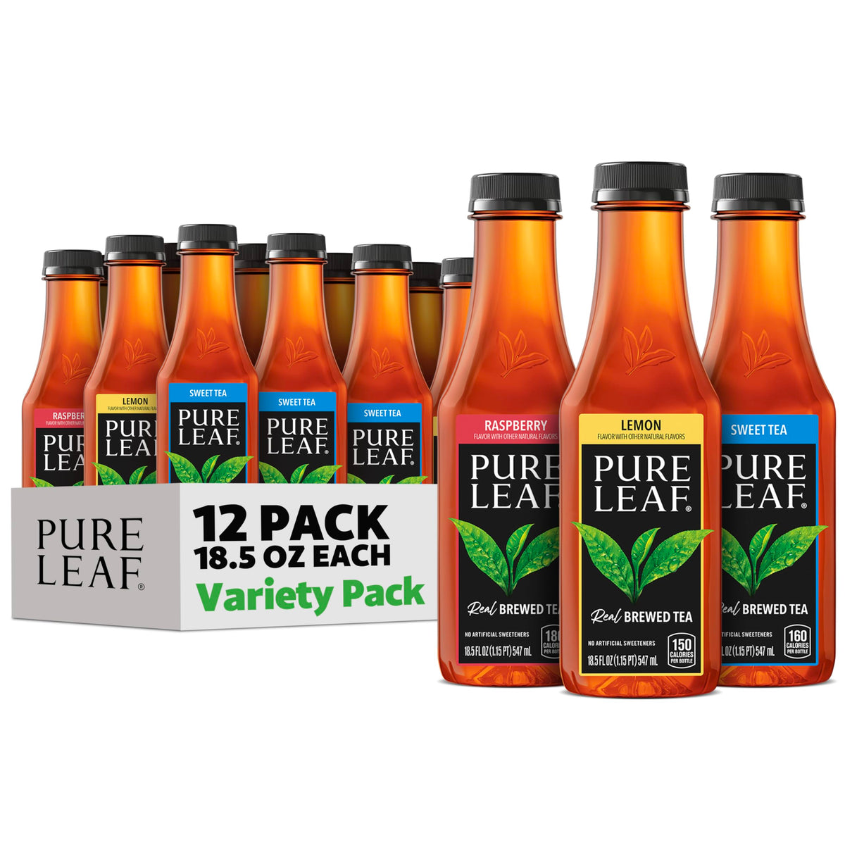 Pure Leaf Iced Tea Sweet Tea bottle for a refreshing sip