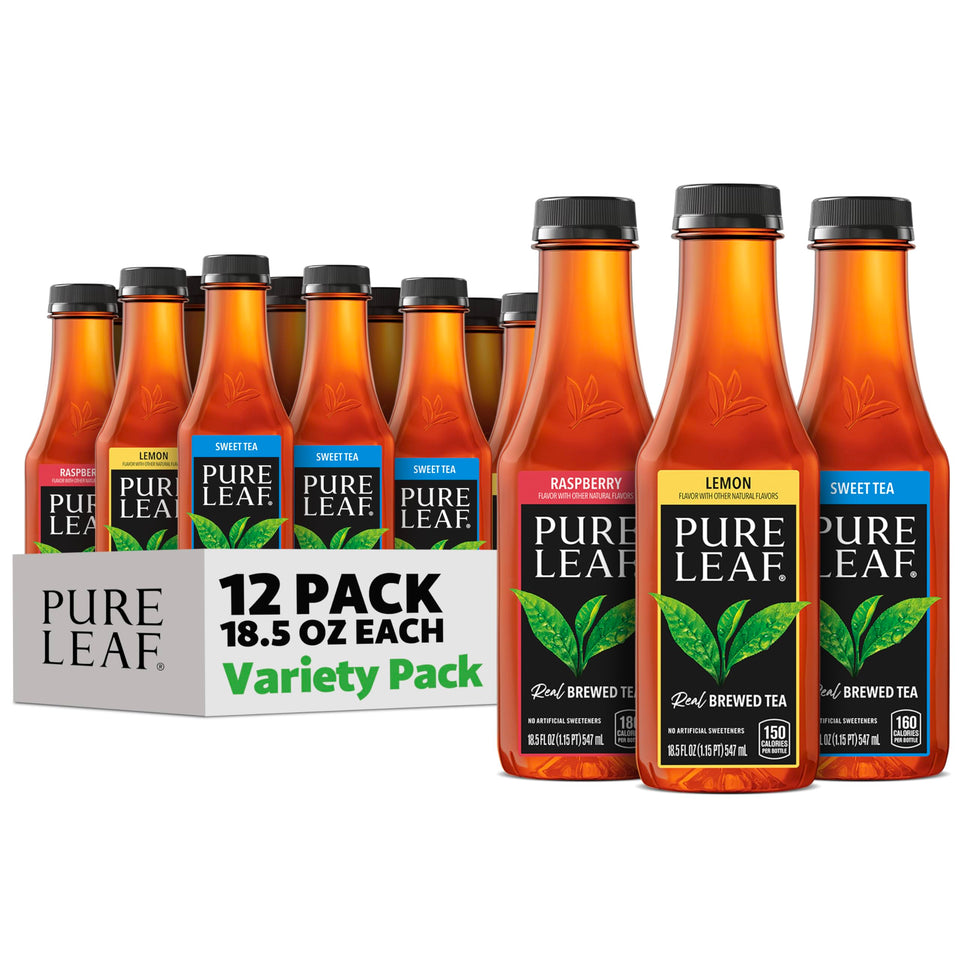 Pure Leaf Iced Tea Sweet Tea bottle for a refreshing sip