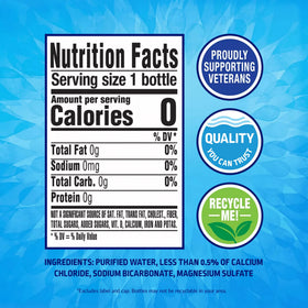 Pure Life 1% for the Planet partnership supports clean water programs.
